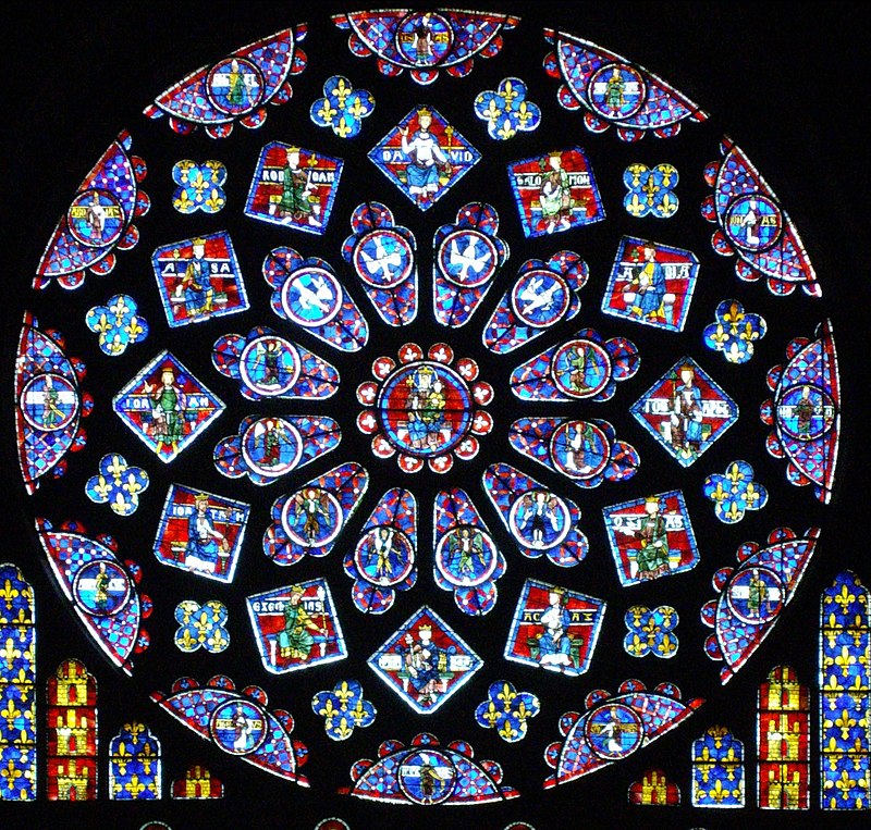 シャルトル大聖堂 ステンドグラス